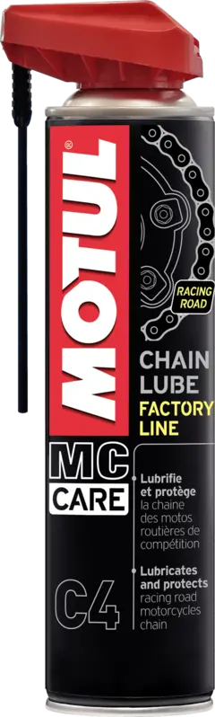Motul C4 CHAIN LUBE. F.L. 400ML Kjederens til bane.