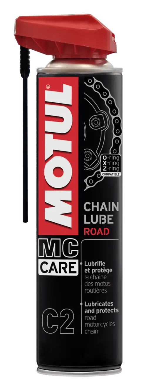 Motul C2 CHAIN LUBE ROAD 400ML Kjedespray av høy kvalitet. 