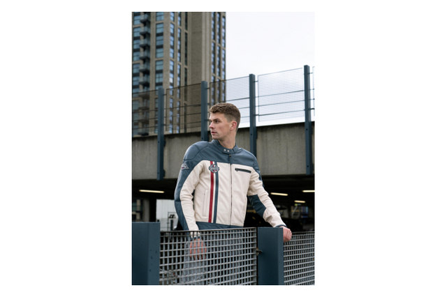 Difi Boston Skinnjakke Hvit 