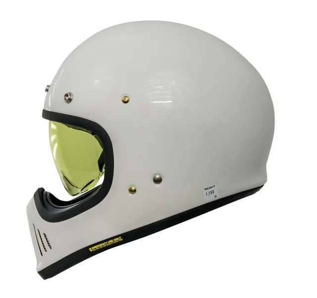 Shoei EX-Zero Hvit Str. S 