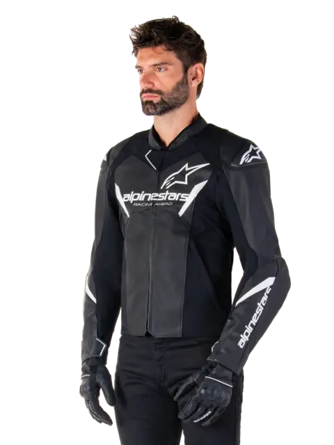 Alpinestars Faster Skinnjakke v3   Hvit