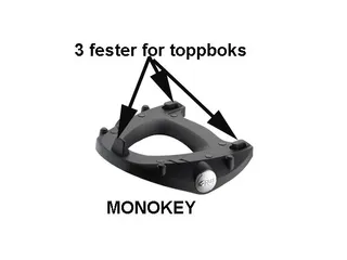 Givi M5 Monokey Topplate Monorack topplate for Monokey