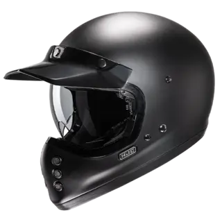 HJC V60 Svart Matt Retro Kjempefin klassisk retrohjelm fra HJC