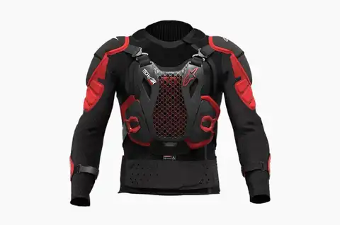 Alpinestars Tech Off-Road Airbagsystem Svart/Rød