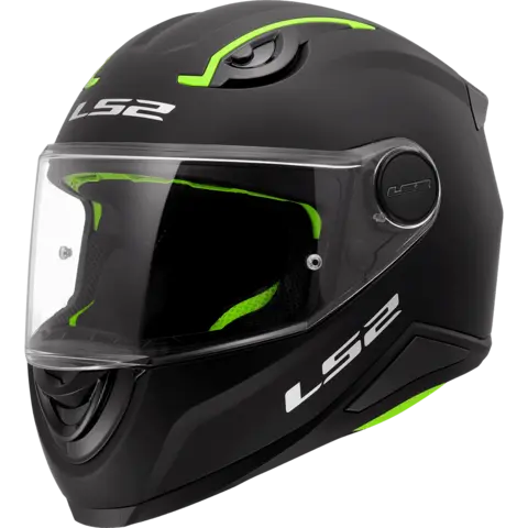 LS2 Barnehjelm FF812 Kid Matt Svart