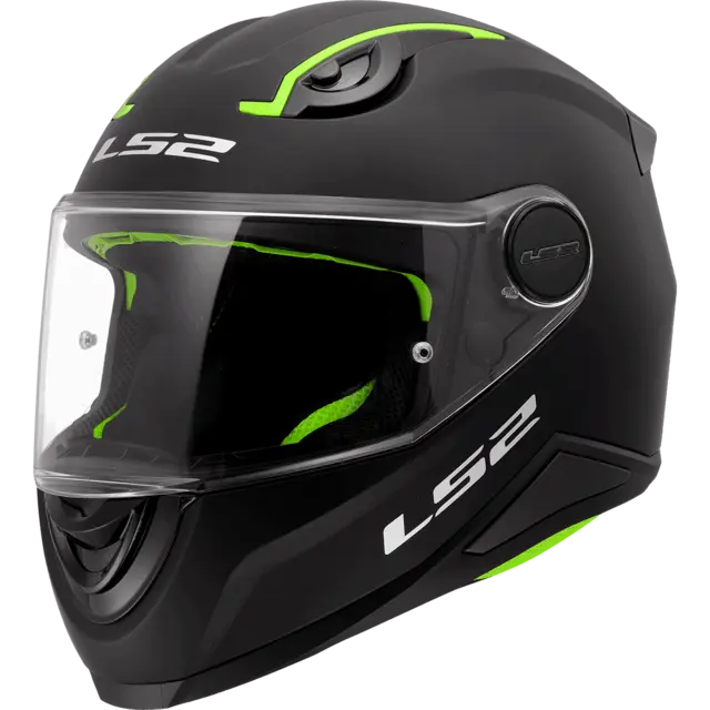 LS2 Barnehjelm FF812 Kid Matt Svart 