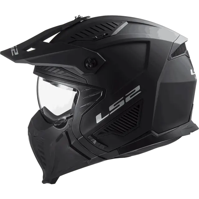 LS2 Halvhjelm OF606 Drifter Solid Matt Svart 