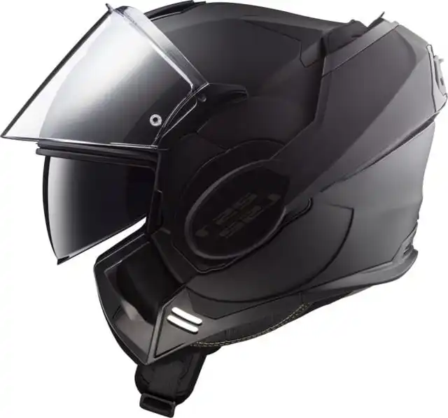 LS2 Åpningshjelm FF399 Valiant Noir Svart 