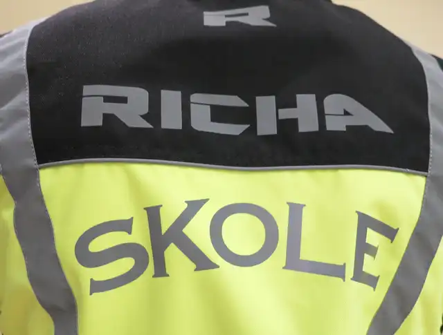 Richa Sleevless Jacket Fluo/Gul m/Skole 