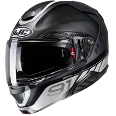 HJC RPHA 91 Rafino Svart/Hvit HJC sin mest avanserte Åpningshjelmer