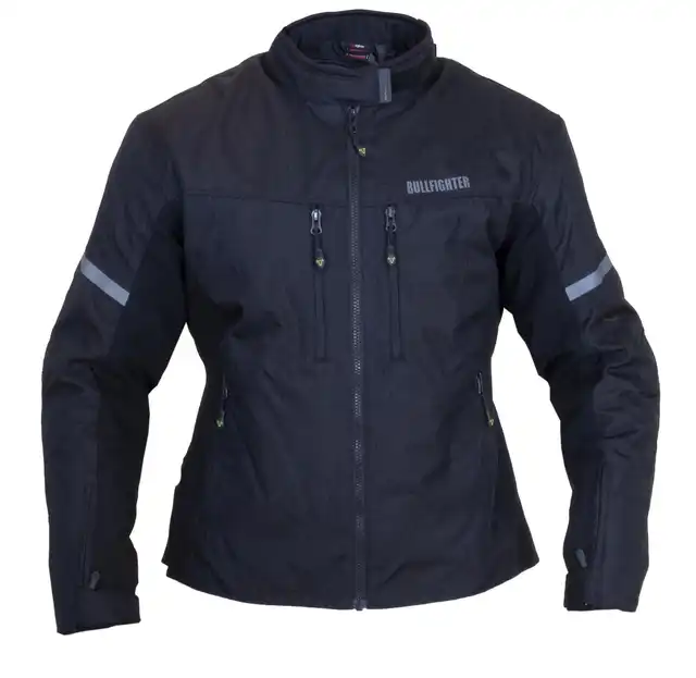 Bullfighter Trixy Dame MC-Jakke Svart/Hvit 