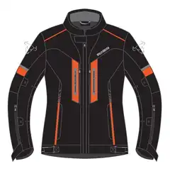 Bullfighter Action 3 MC-Jakke Oransje