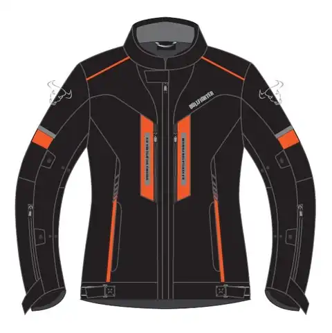 Bullfighter Action 3 MC-Jakke Oransje 