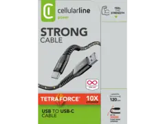 Cellularline Tetra Force Strong Cable 120cm - USB-C