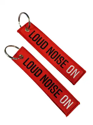 Nøkkelring Loud Noise ON