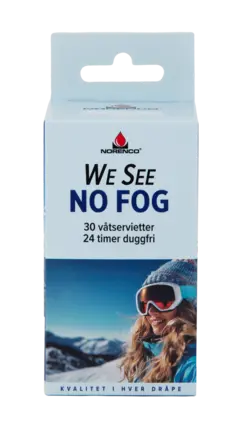 We See NoFog Våtservietter - Antidug