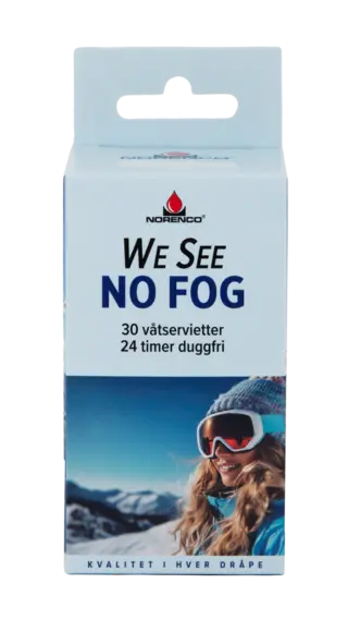 We See NoFog Våtservietter - Antidug