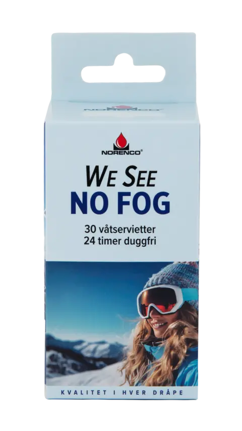 We See NoFog Våtservietter - Antidug