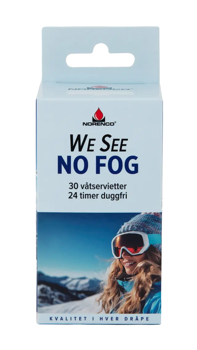 We See NoFog Våtservietter - Antidug 