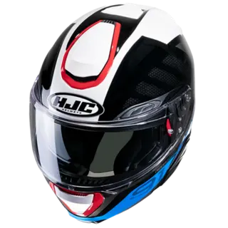 HJC RPHA 91 Rafino Sort/Hvit/Lyseblå HJC sin mest avanserte Åpningshjelmer
