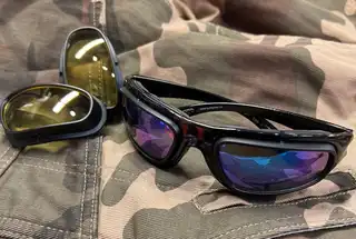 Bullfighter Solbrille Duo Blå M/Ekstra Glass