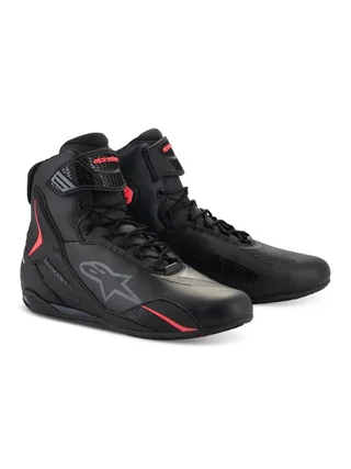Alpinestars MC-Sko Faster 4 Svart/Rosa