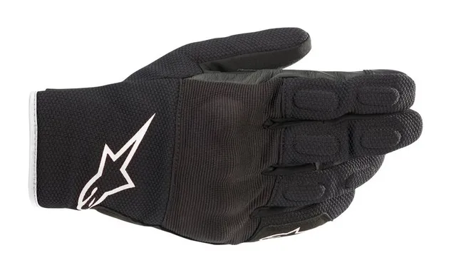 Alpinestars S-MAX Svart/Hvit MC-Hansker 