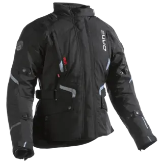Dane Ragnar Svart GTX Mc-Jakke Dame 42
