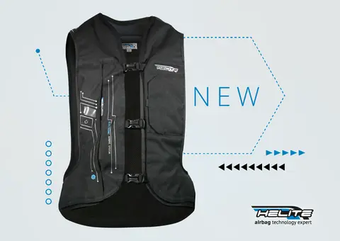 Helite Turtle II Electronic Airbag Svart XL-L