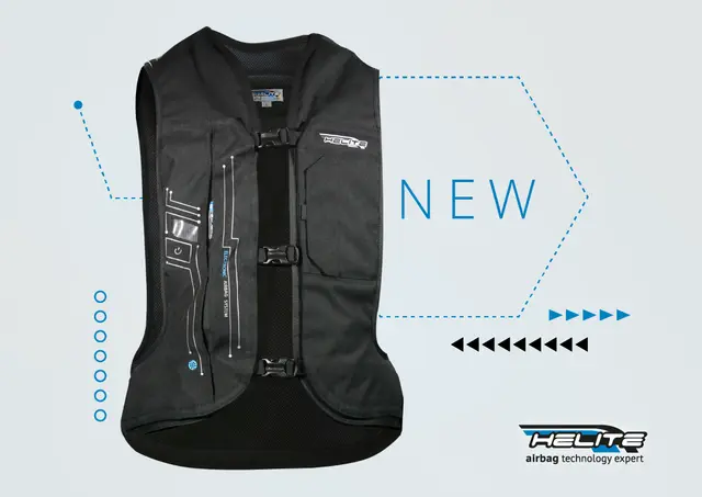 Helite Turtle II Electronic Airbag Svart XL-L 