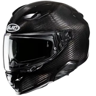 HJC F71 CARBON Sort Topp Karbonhjelm til sport og touring