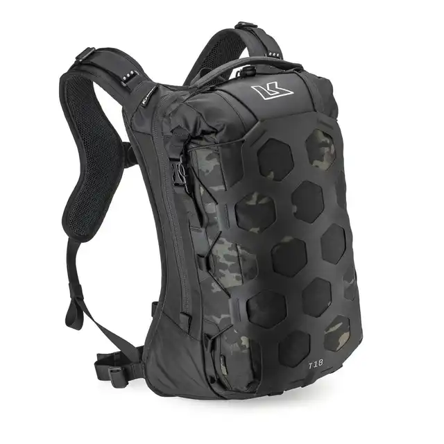 KRIEGA BACKPACK - TRAIL 18, Camo Sort En veldig populær og behagelig ryggsekk 