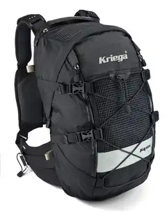 KRIEGA BACKPACK - R35 VANNTETT Vanntett sekk til kjøring i altslags vær