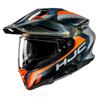 HJC RPHA 60 Quid Oransje/Blå/Grå Kanskje markedets beste adventurehjelm