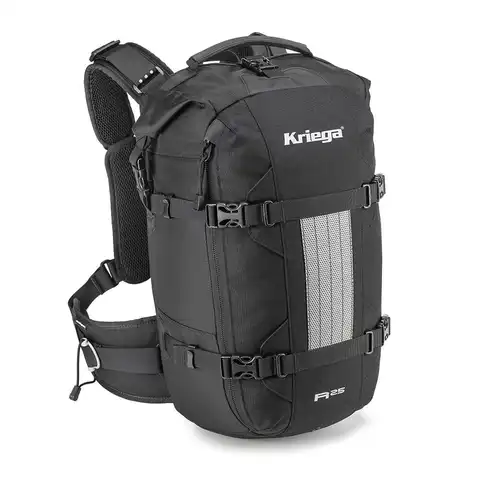 KRIEGA BACKPACK - R25 - NY 2024 Vanntett sekk til kjøring i altslags vær
