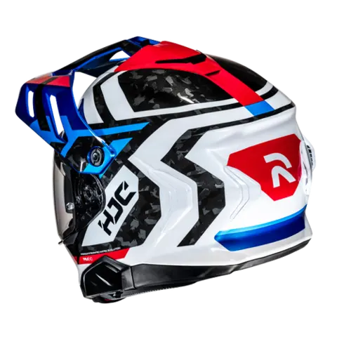 HJC RPHA 60 Dakar Rød/Hvit/Blå Kanskje markedets beste adventurehjelm 