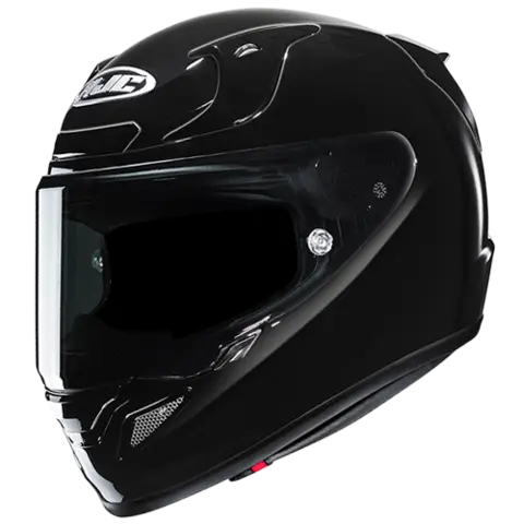 HJC RPHA 12 Svart Blank Topphjelm i sportssegmentet fra HJC 