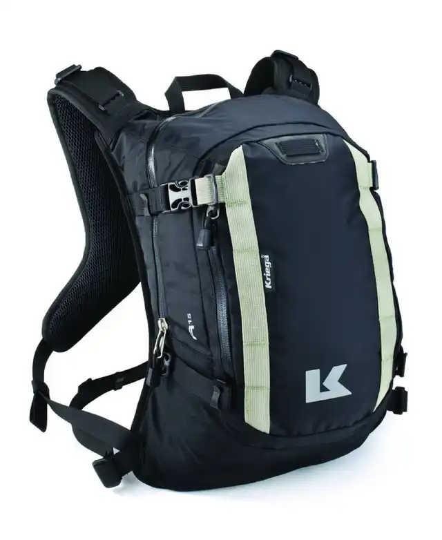 KRIEGA BACKPACK - R15 R15 Er en liten og lett MC-Sekk 