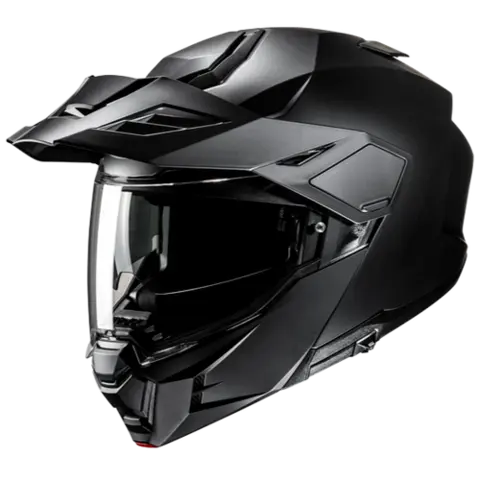 HJC I80 Svart Matt Rå adventure Åpningshjelmer fra HJC! 