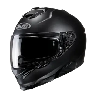 HJC I71 Svart Matt Kjempegod sportslig touringhjelm fra HJC