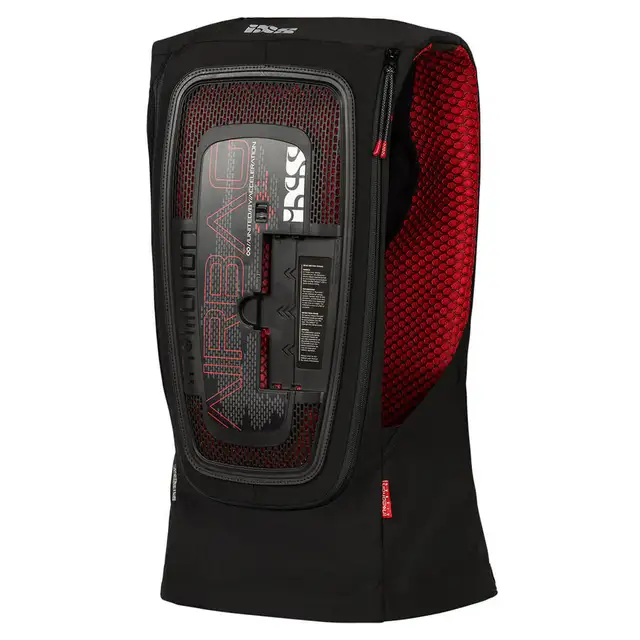IXS Airbag Vest IPRO 1,0 Svart Str.2/3XL Airbag med IN&Motion Teknologi 