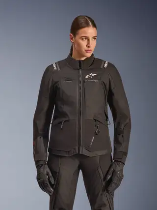 Alpinestars Dame Andes v4  Svart Ny og topp adventurejakke til dame