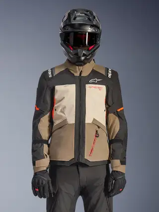 Alpinestars Andes v4 Drystar Brun Ny, topp adventurejakke fra Alpinestars