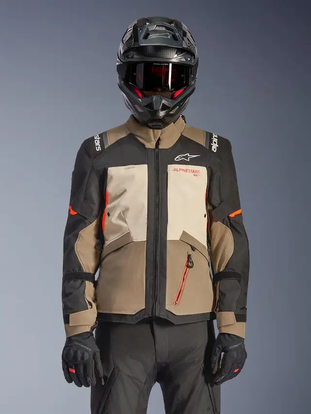 Alpinestars Andes v4 Drystar Brun Ny, topp adventurejakke fra Alpinestars 