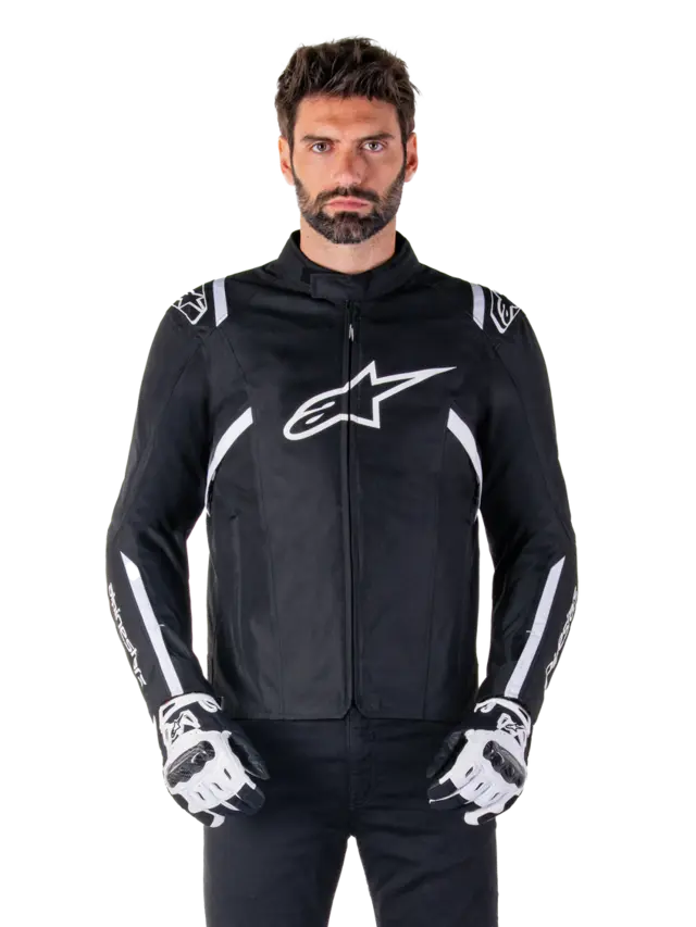 Alpinestars T-SPS v2 Svart/Hvit 4XL Sportslig og kul jakke fra Alpinestars 