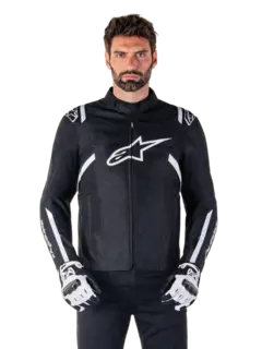 Alpinestars T-SPS v2 Svart/Hvit 2XL Sportslig og kul jakke fra Alpinestars