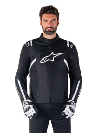 Alpinestars T-SPS v2 Svart/Hvit Sportslig og kul jakke fra Alpinestars