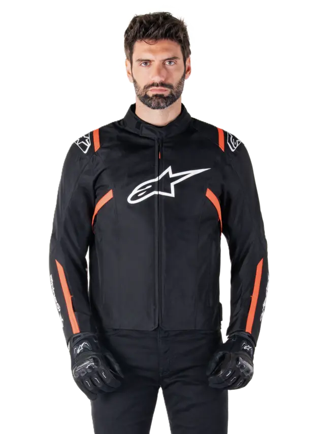 Alpinestars T-SPS v2 Svart/Hvit/Rød 4XL Sportslig og kul jakke fra Alpinestars 