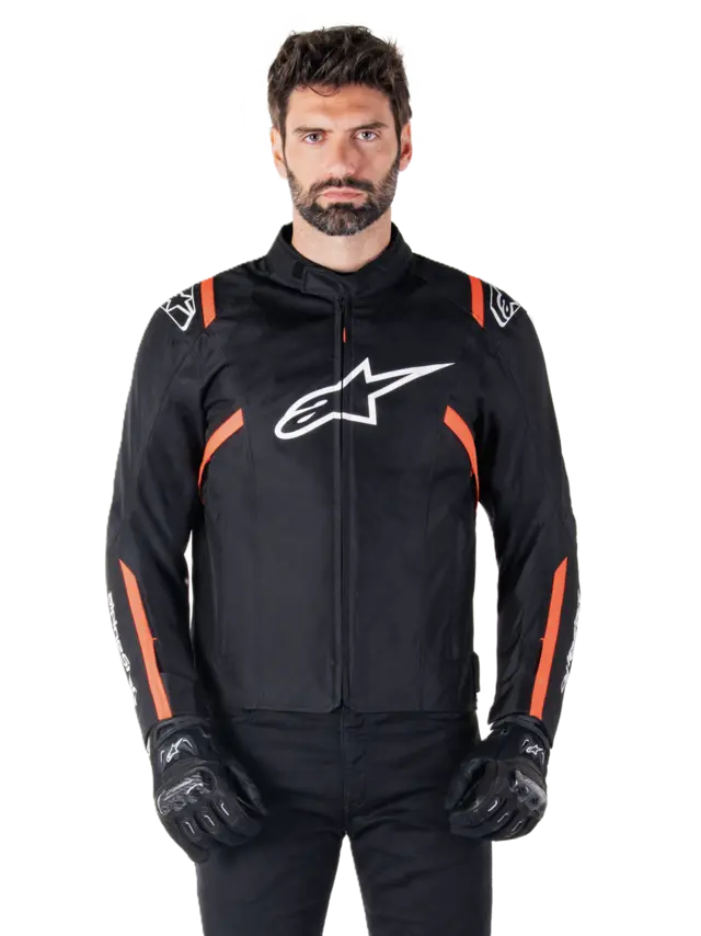 Alpinestars T-SPS v2 Svart/Hvit/Rød 2XL Sportslig og kul jakke fra Alpinestars 