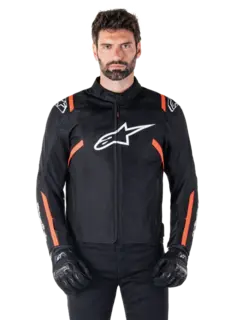 Alpinestars T-SPS v2 Svart/Hvit/Rød M Sportslig og kul jakke fra Alpinestars